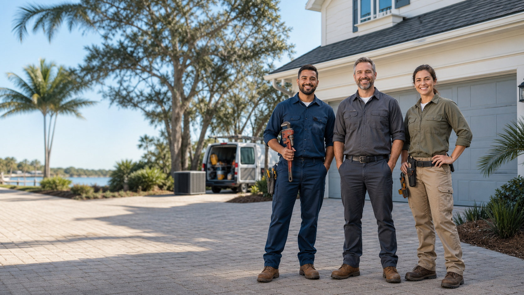 Local plumbing, HVAC, and roofing professionals in Northeast Florida